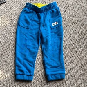 Adidas Kids Bright Blue Joggers-Lego 4T